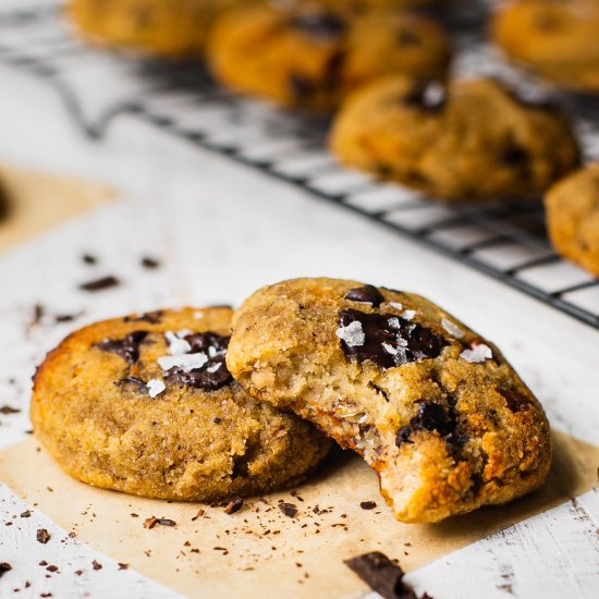 Vegan Banana Bread Cookies