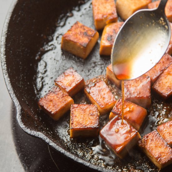 Sesame Ginger Marinated Tofu