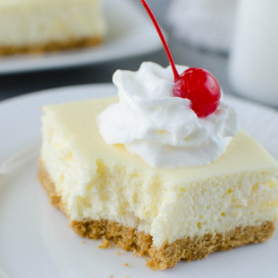 Pineapple Cheesecake Bars