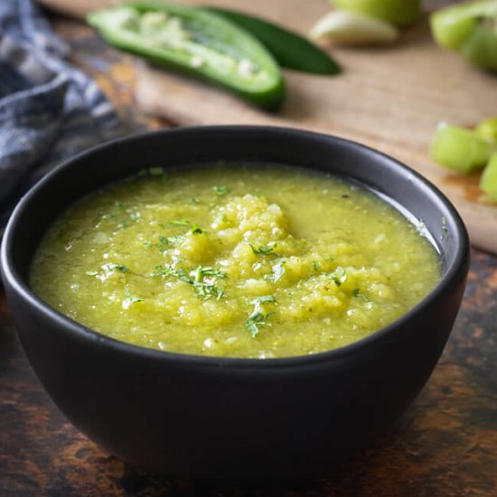 Green Tomato Salsa