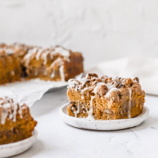 Pumpkin Spice Coffee Cake