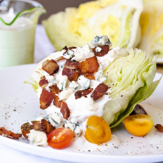 Iceberg Wedges Salad w/ Blue Cheese