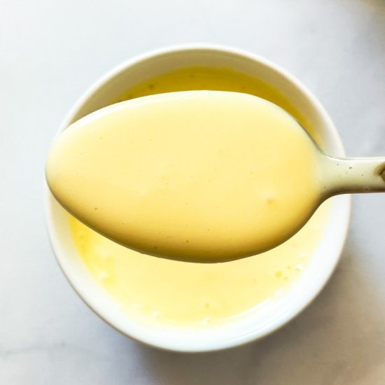 Easy Bender Hollandaise Sauce