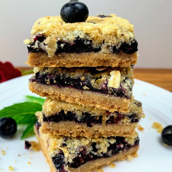 Blueberry Crumble Bars