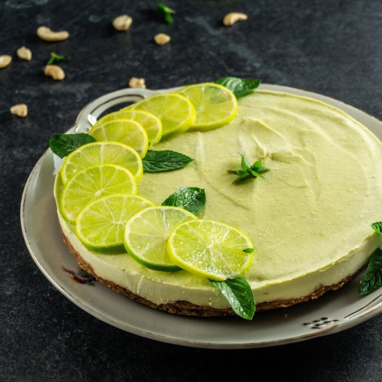 Semi-Frozen Key Lime Pie