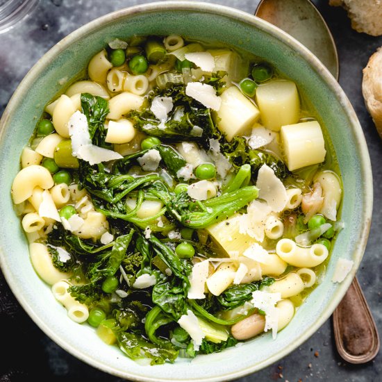 Minestrone Soup with Pasta