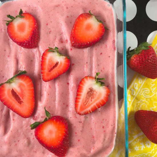 Strawberry Banana Nice Cream Recipe