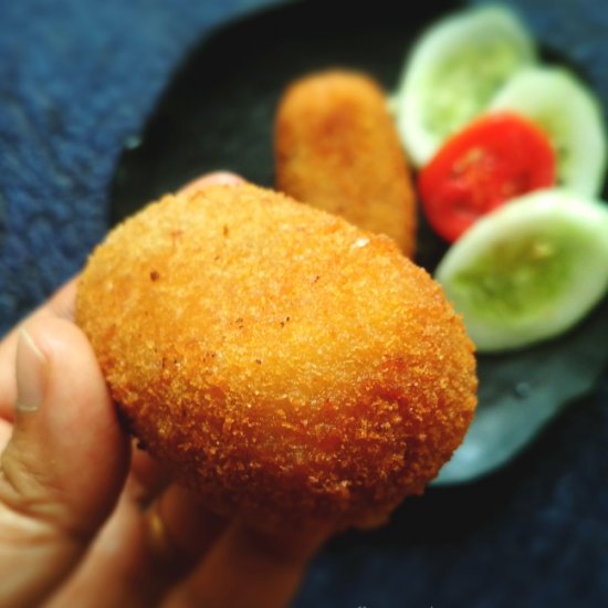 Banana Blossom (Flower) Croquette