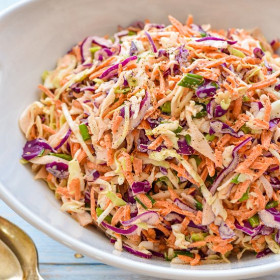 Low FODMAP Coleslaw