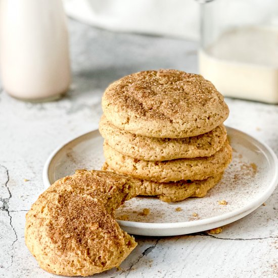 Pillowy Soft Sourdough Sugar Cookie