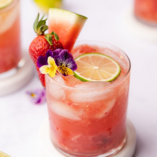 Watermelon Wine Spritzer