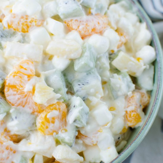 Tropical Marshmallow Fruit Salad