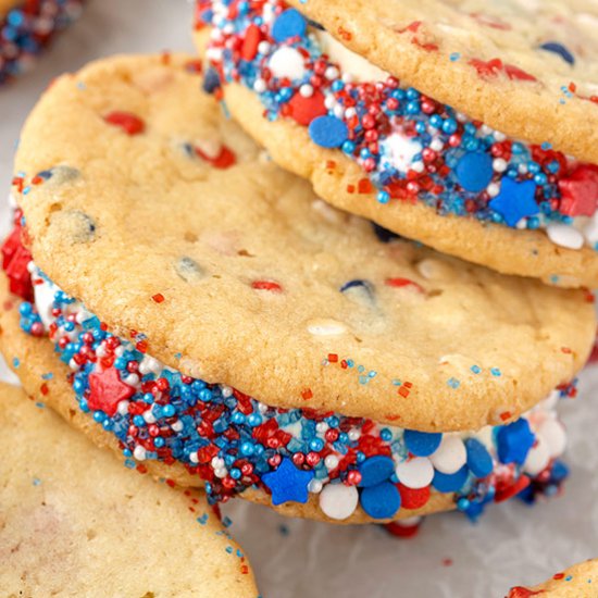 Cookie Ice Cream Sandwiches