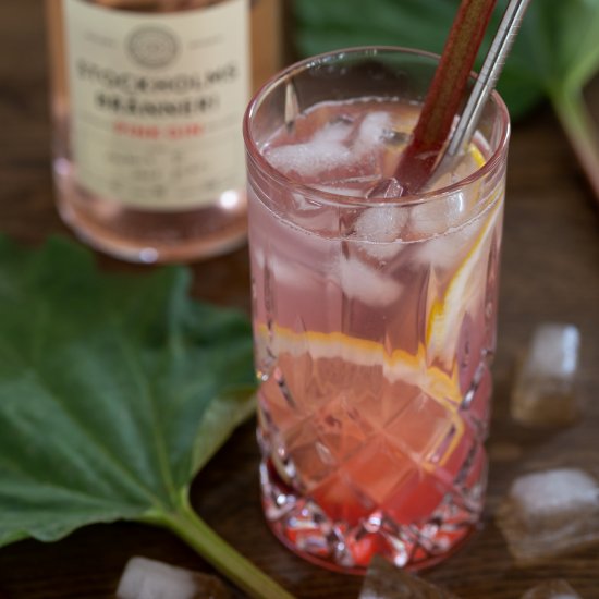 Rhubarb G&T