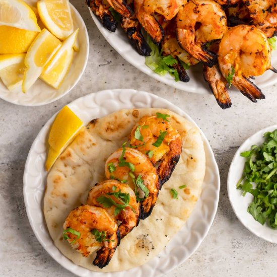 Tandoori Shrimp Skewers