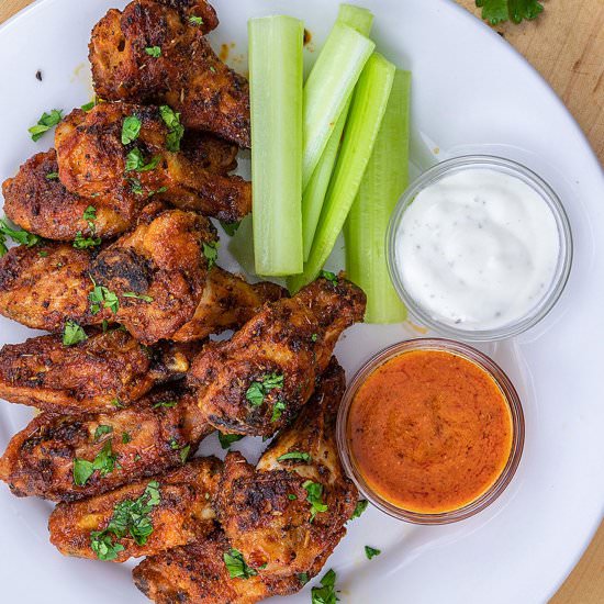 Keto Buffalo Chicken Wings