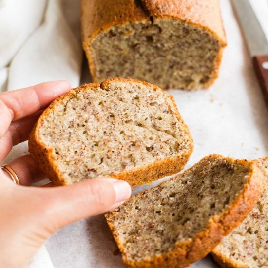 Easy Flaxseed Bread (Gluten-Free)