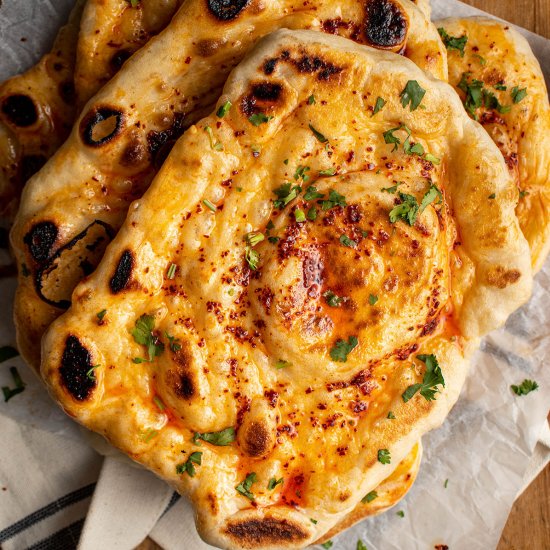 Szechuan style naan