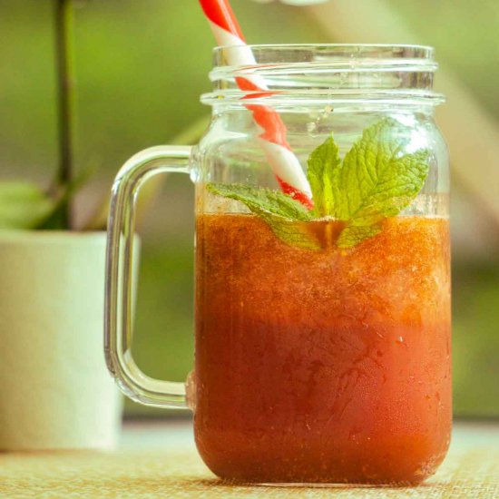 Easy Watermelon Mint Cooler