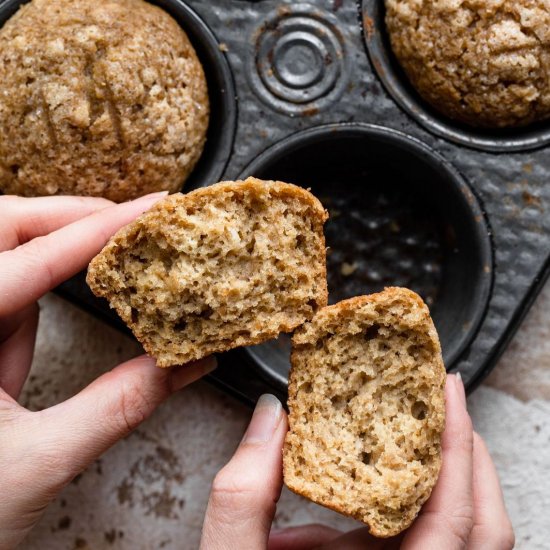 Applesauce Muffins