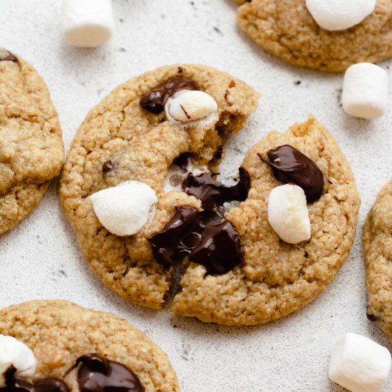 S’mores Cookies | Vegan | GF