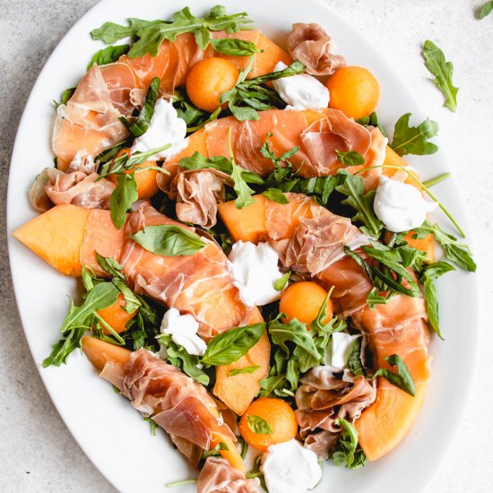 Summer Melon & Prosciutto Salad