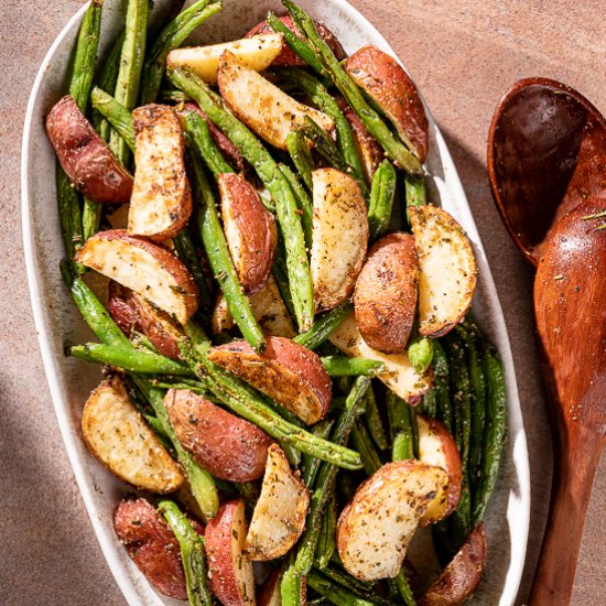 Potatoes and Green Beans