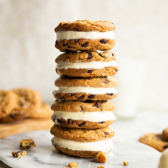 Cookie Ice Cream Sandwiches