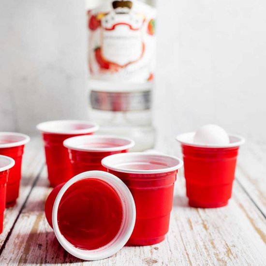 The Best Strawberry Jell-O Shots