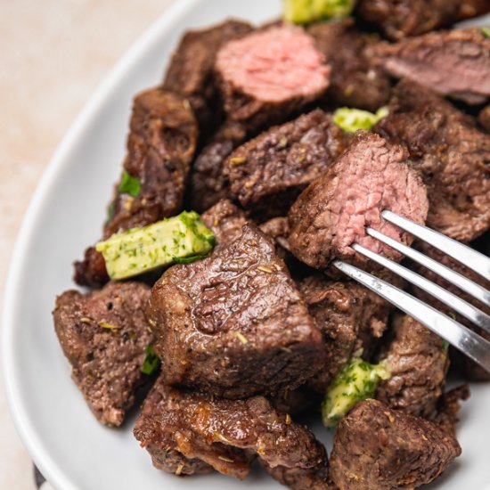 Air Fryer Steak Bites