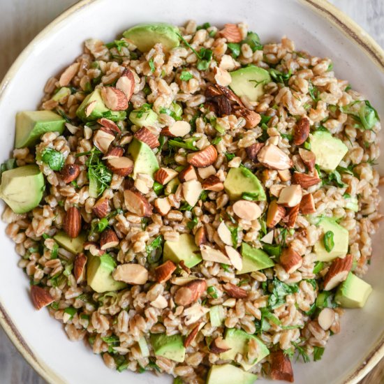 Herby Farro Salad