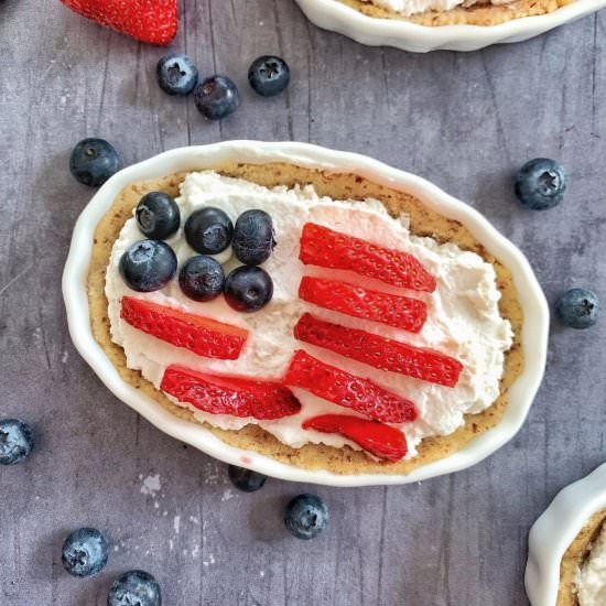 Coconut Cream Mini Fruit Tarts