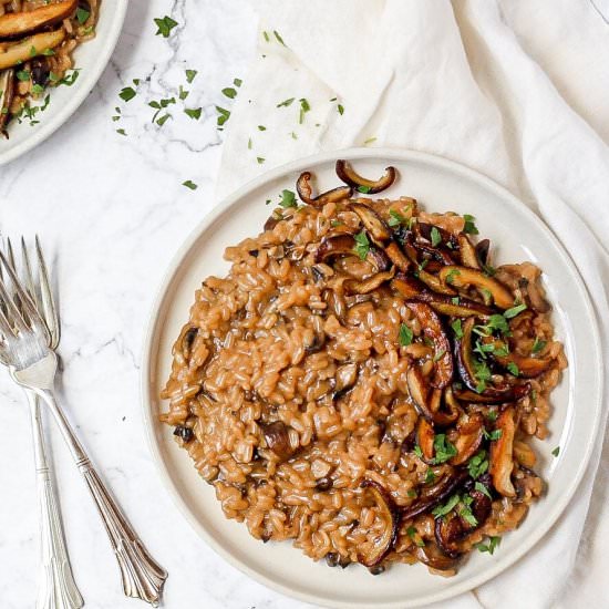 Creamy Mushroom Risotto