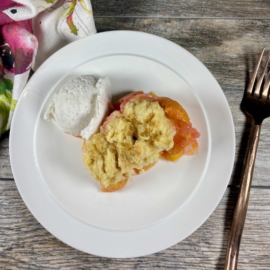 Gluten-Free Texas Peach Cobbler