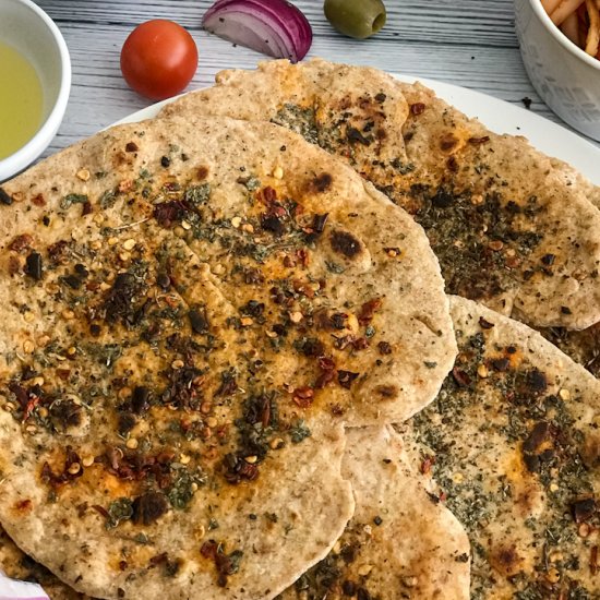 Vegan Spicy Flatbread