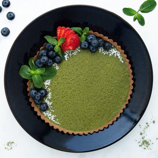 Matcha Custard Tart