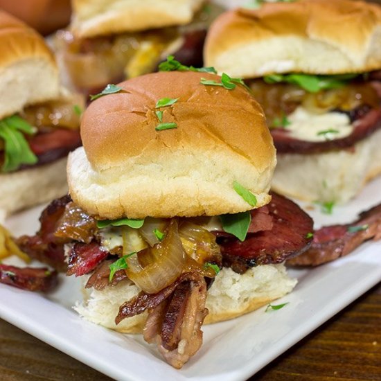 Beef Brisket Sliders