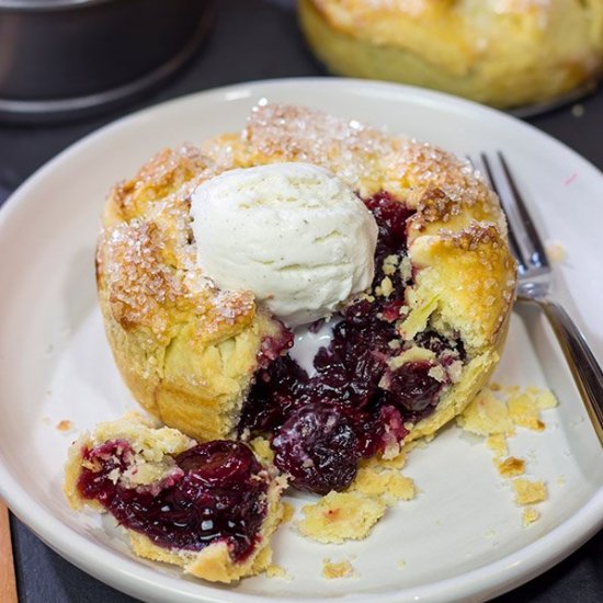 Individual Cherry Pies