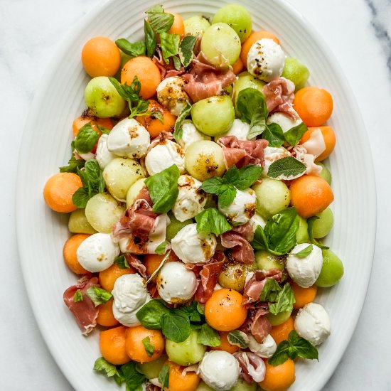 Melon Prosciutto Salad