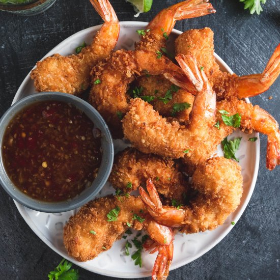 Crispy Coconut Prawns (Shrimp)