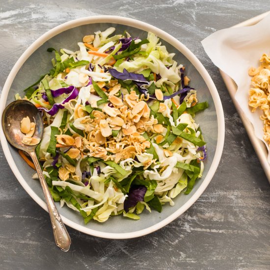 Asian Cabbage Crunch Salad