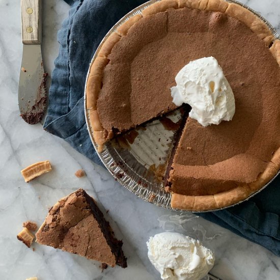 GF Chocolate Brown Sugar Pie