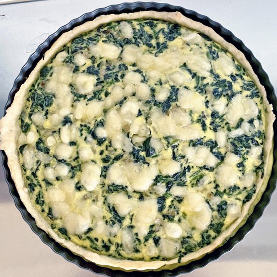 Easy Spinach Quiche