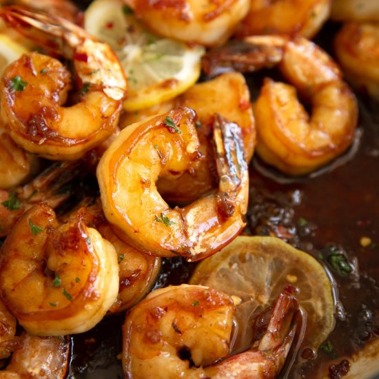 Honey Garlic Shrimp