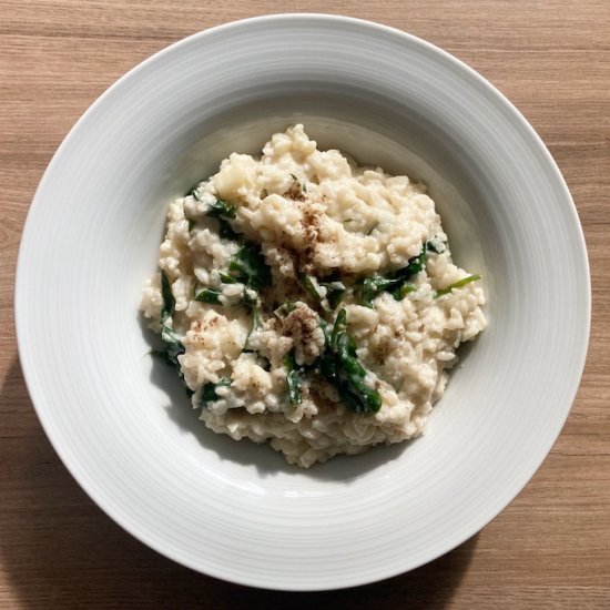 Lime Cauliflower Risotto