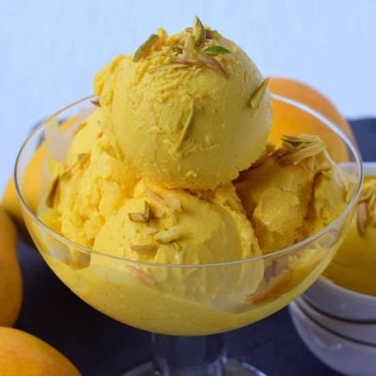 Mango ice cream