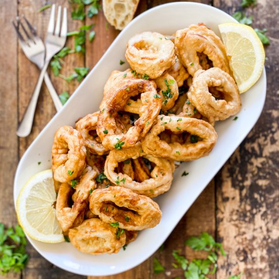 Spanish Fried Calamari