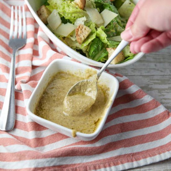 Homemade Caesar Salad Dressing