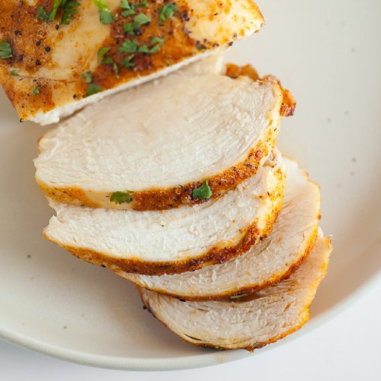 Air Fryer Frozen Chicken Breast