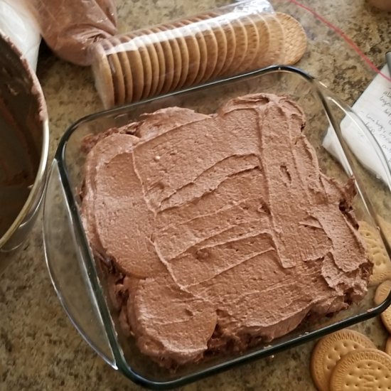 Chocolate Biscuit Pudding